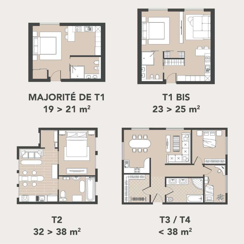 Nos résidences Nos appartements
